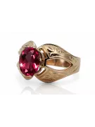 Ruby Original Vintage 14K Rose Gold Ring Vintage vrc135r